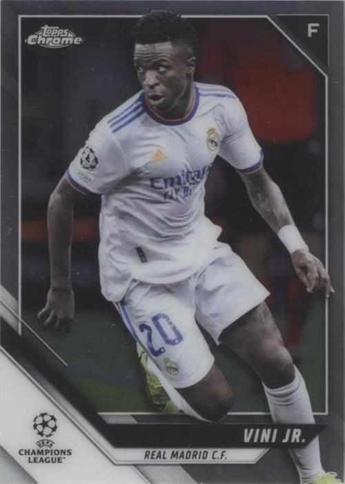 2021-22 Topps Chrome UCL Vinicius Junior #63 for sale | eBay