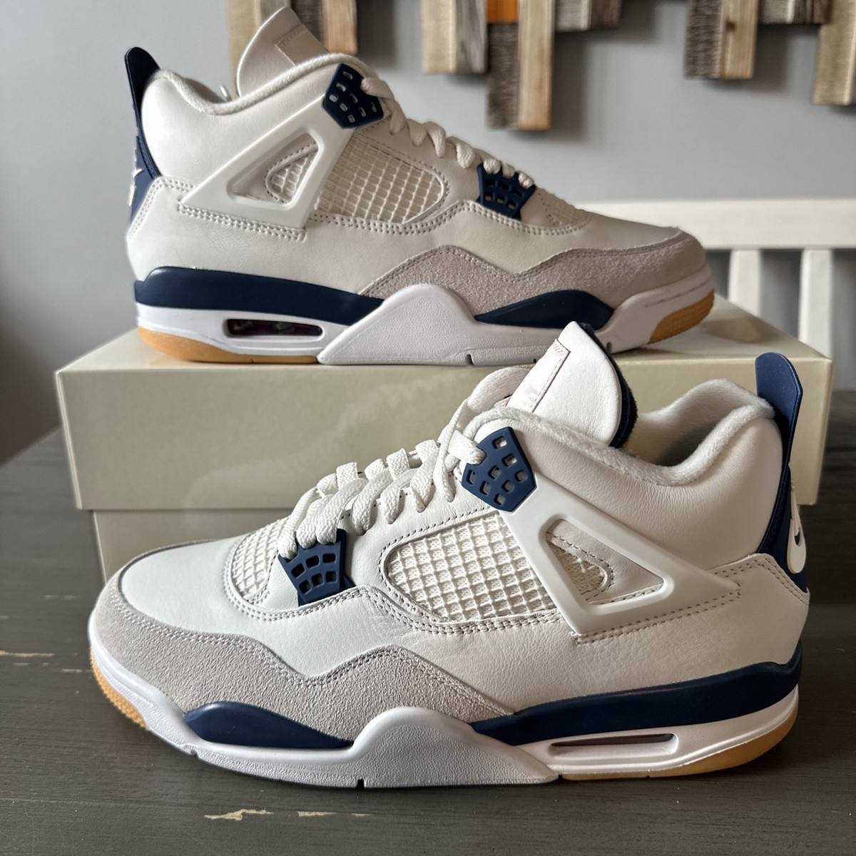 Jordan 4 Retro SB Navy Size 9.5m US | eBay