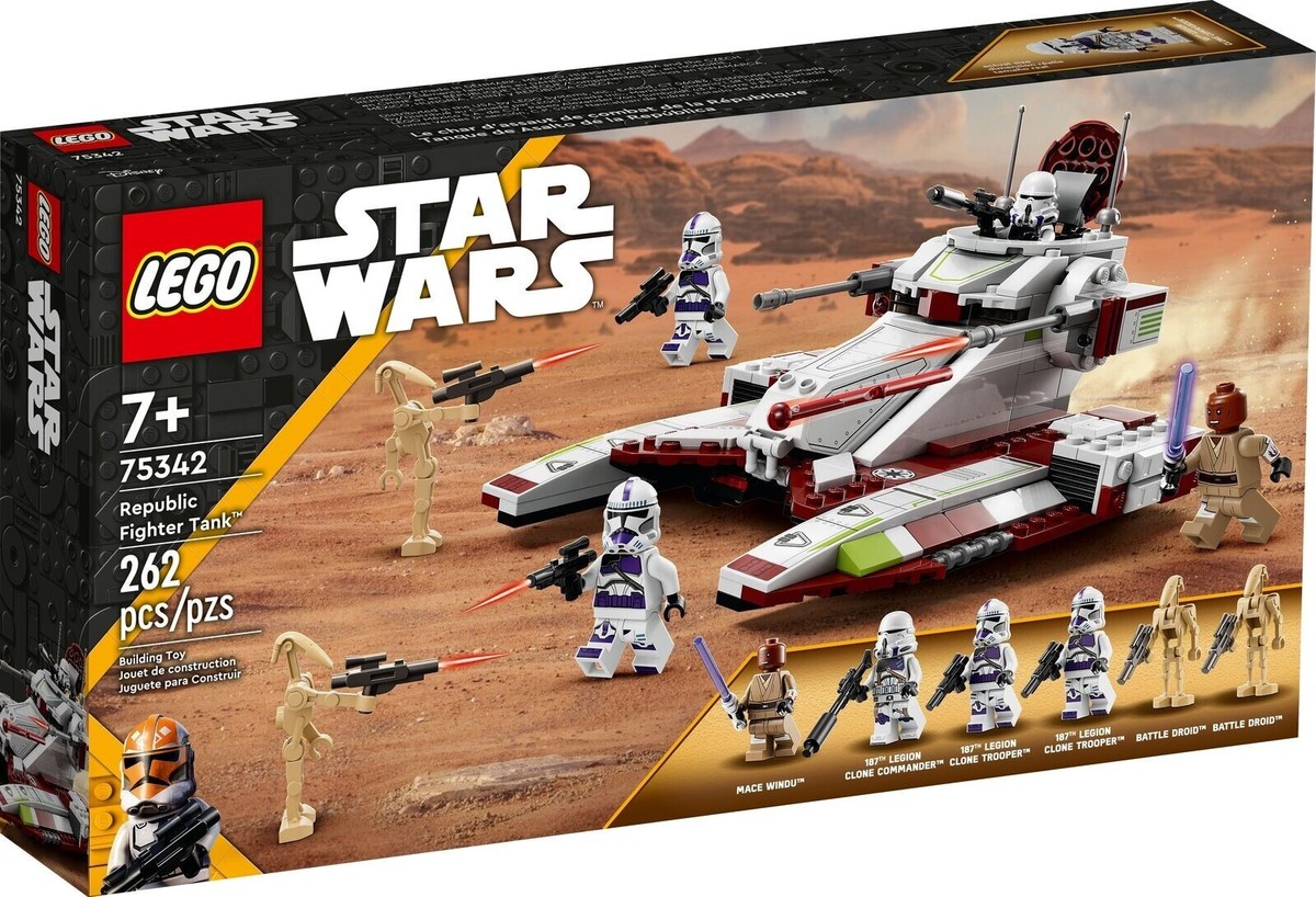 75342 REPUBLIC FIGHTER TANK lego set star wars Mace Windu 187th