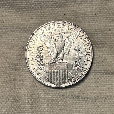 1915-S 50c Panama Pacific Expo Pan-Pac Commemorative Silver Half