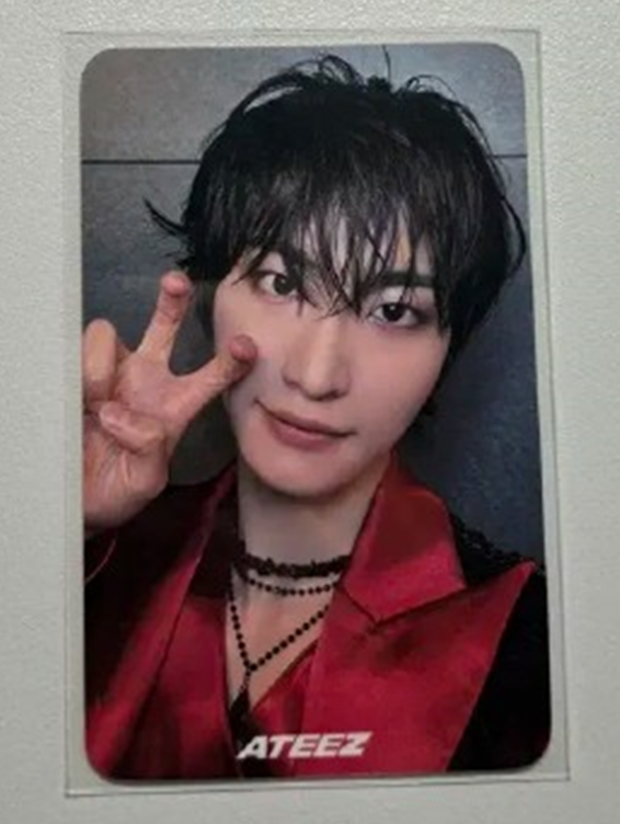Ateez Seonghwa Photocard Official 