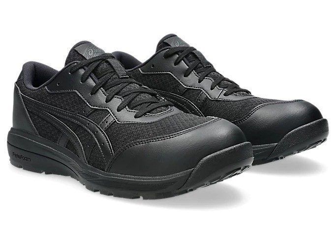 ASICS WINJOB CP221 1273A118 001 Black Black 3E Safety Shoes | eBay