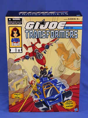 GI JOE TRANSFORMERS 2016 SDCC #8 POWERGLIDE VS SOUNDWAVE SEALED | eBay