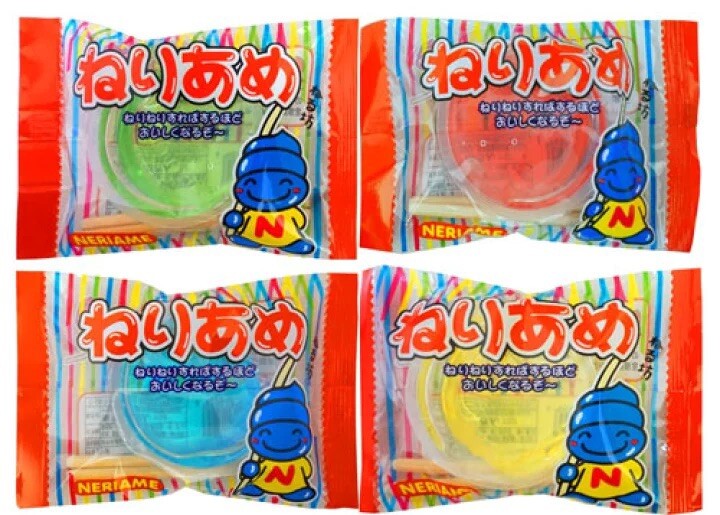 Japanese Candy Starch Syrup NERIAME Sugar Chopsticks Snack Dagashi