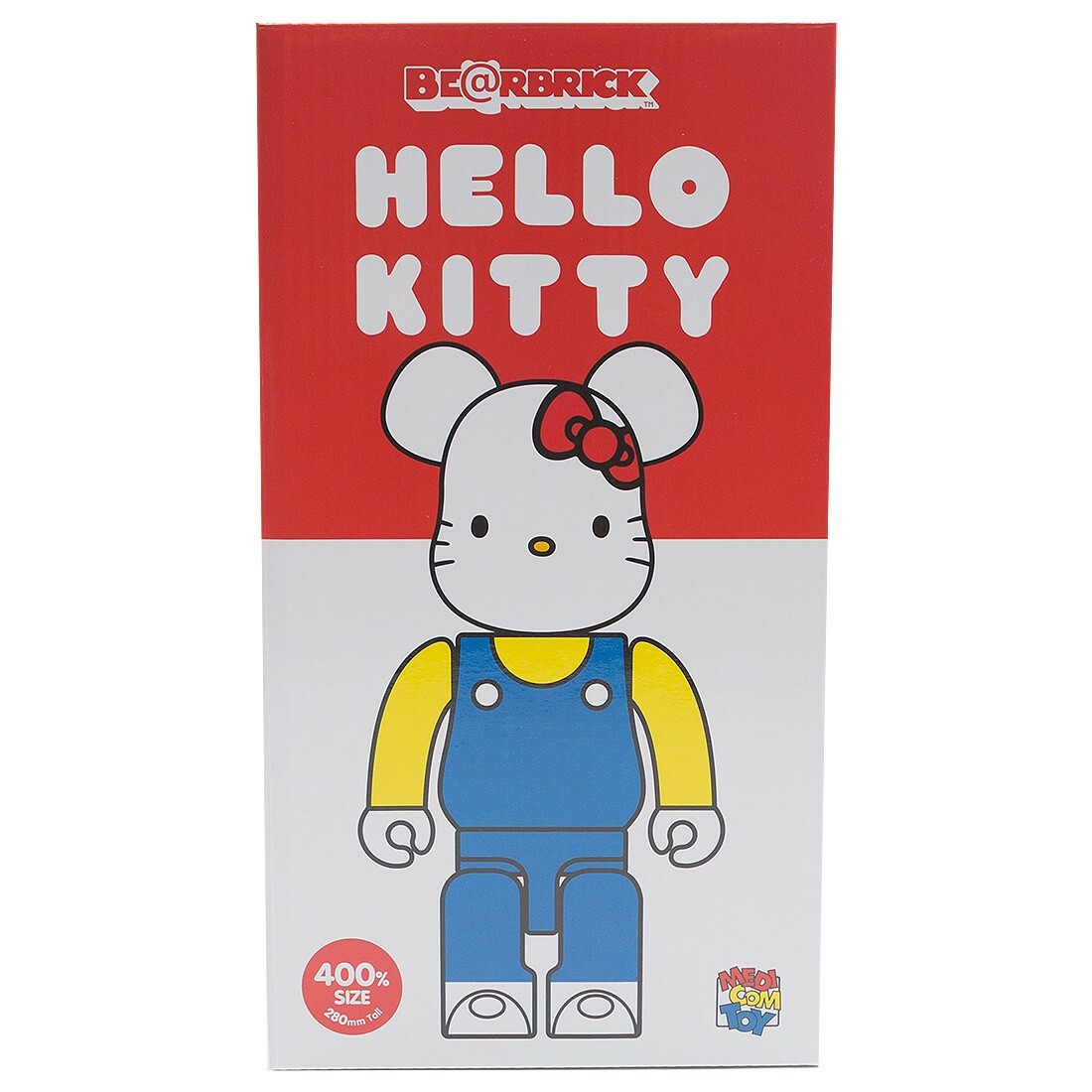Medicom BE@RBRICK Hello Kitty Blue Overall Ver. 400% Bearbrick