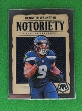 Kenneth Walker III #8 Prices | 2024 Panini Mosaic Notoriety