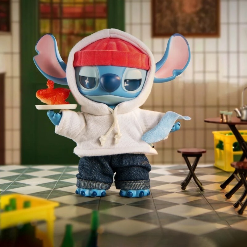 MinisoDisney Stitch BlindBox GenZ Street VinylPlush DollPendant