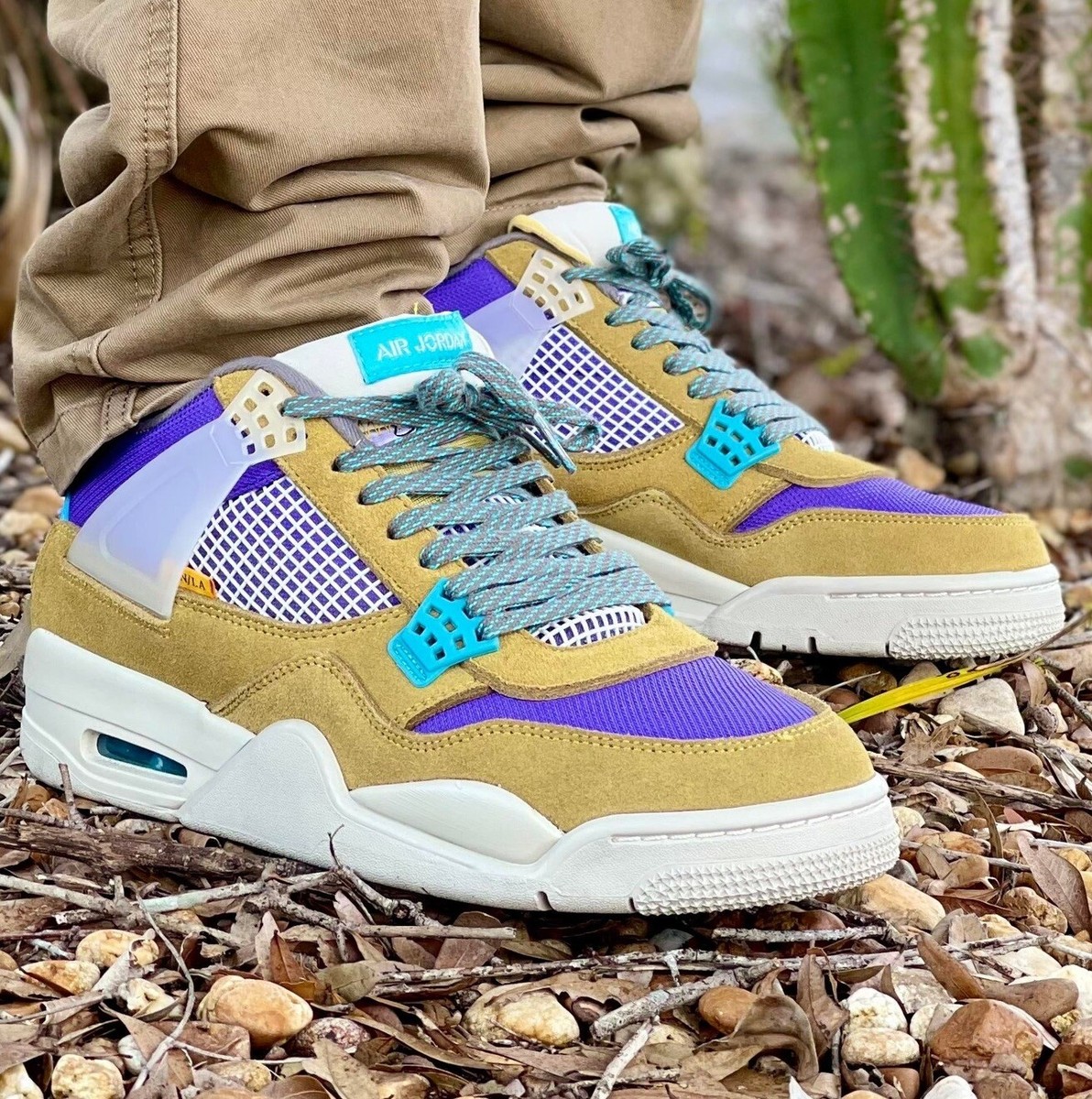 Union LA x Air Jordan 4 Retro SP “Desert Moss” - Men's Size 10 | eBay
