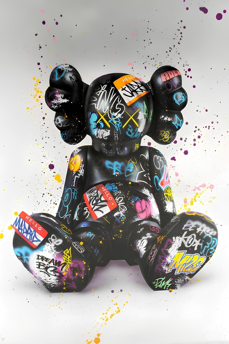 KAWS Street Art Wall Art Poster Print Gift Home Bedroom Pop Art