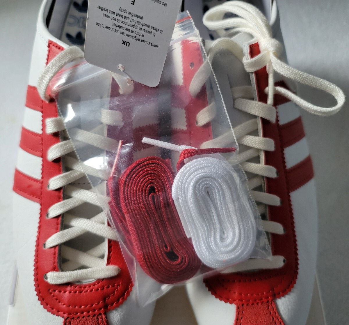 Adidas Originals Japan Archive Program White Red NEW UK 10 US 10.5