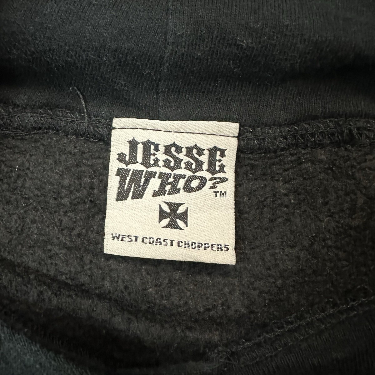 Vintage Y2K West Coast Choppers Long Beach Jesse James Hoodie fits