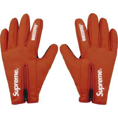 Supreme WINDSTOPPER Zip Gloves 4colors FW24 | eBay
