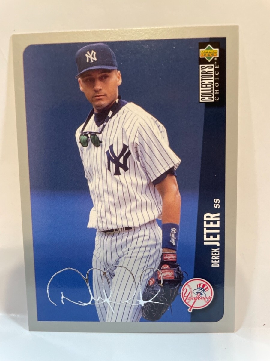 Derek Jeter 1996 upper deck silver signature card #231 MLB