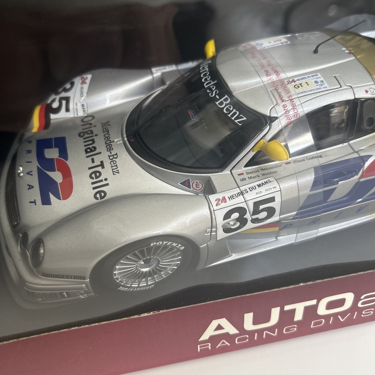 AUTOart Mercedes-Benz 1998 CLK LM 1/18 89831 NEW RARE | eBay