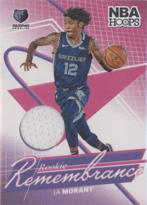 2024-25 Panini Nba Hoops - Rookie Remembrance Ja Morant #RR-JMG