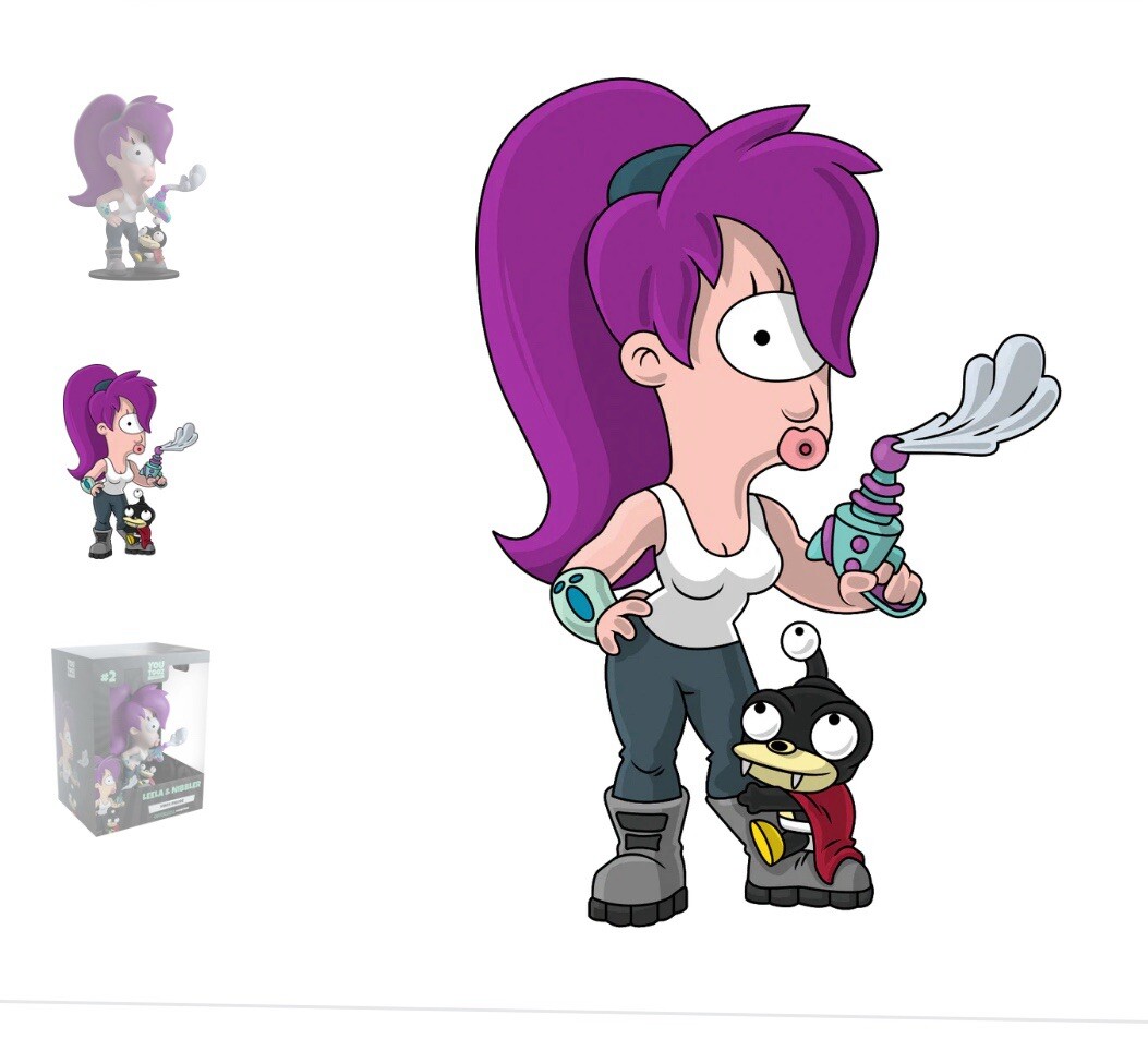 未使用futurama ニブラー人形 コミック アニメ2000年製SFファンタジ 未