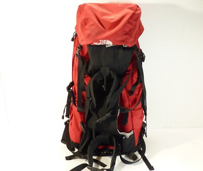 The North Face Patrol 45 Duo Tall Hiking Backpack Red & Black Size