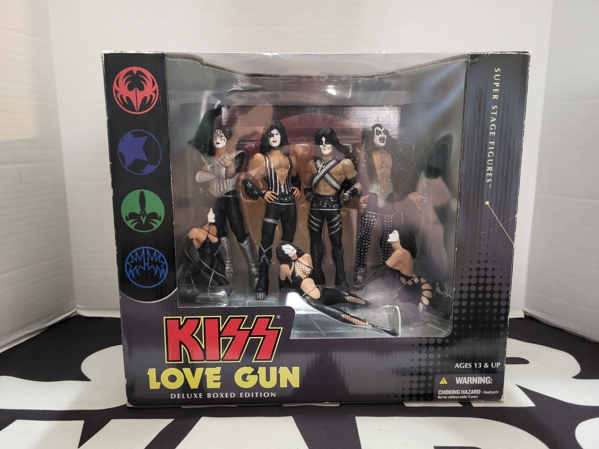 Kiss Love Gun Deluxe Boxed Set Edition MCFARLANE TOYS Sealed NEW