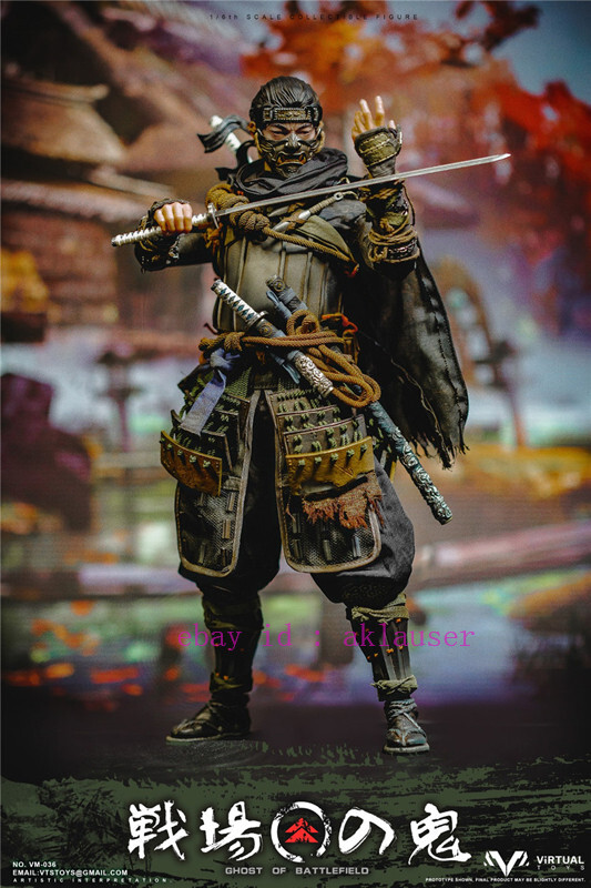 Vts Toys 1/6 Ghost of Battlefield Action Figure - VM-036 for sale