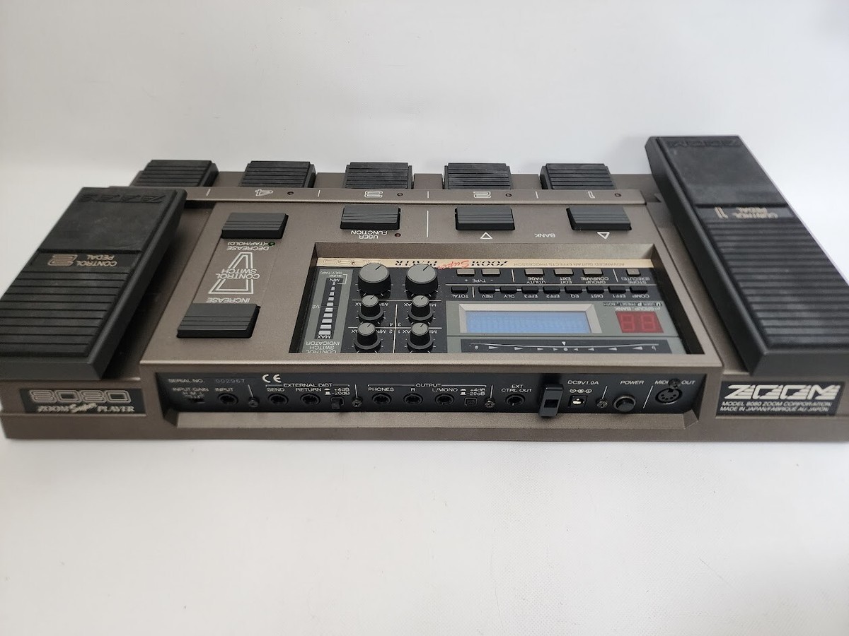ZOOM Super Player 8080 Guitar Multi Effects Pedal | eBay