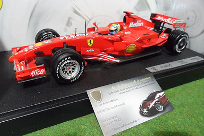 F1 FERRARI F2007 Fel MASSA # 5 SPONSOR MARLBORO 1/18 HOT WHEELS