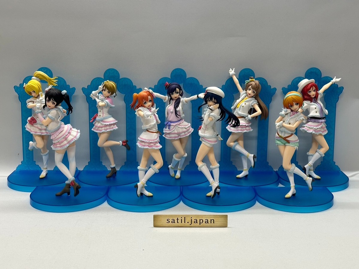 BANDAI LOVE LIVE! μ's Snow halation SPM Figure Set of 9 Japan | eBay