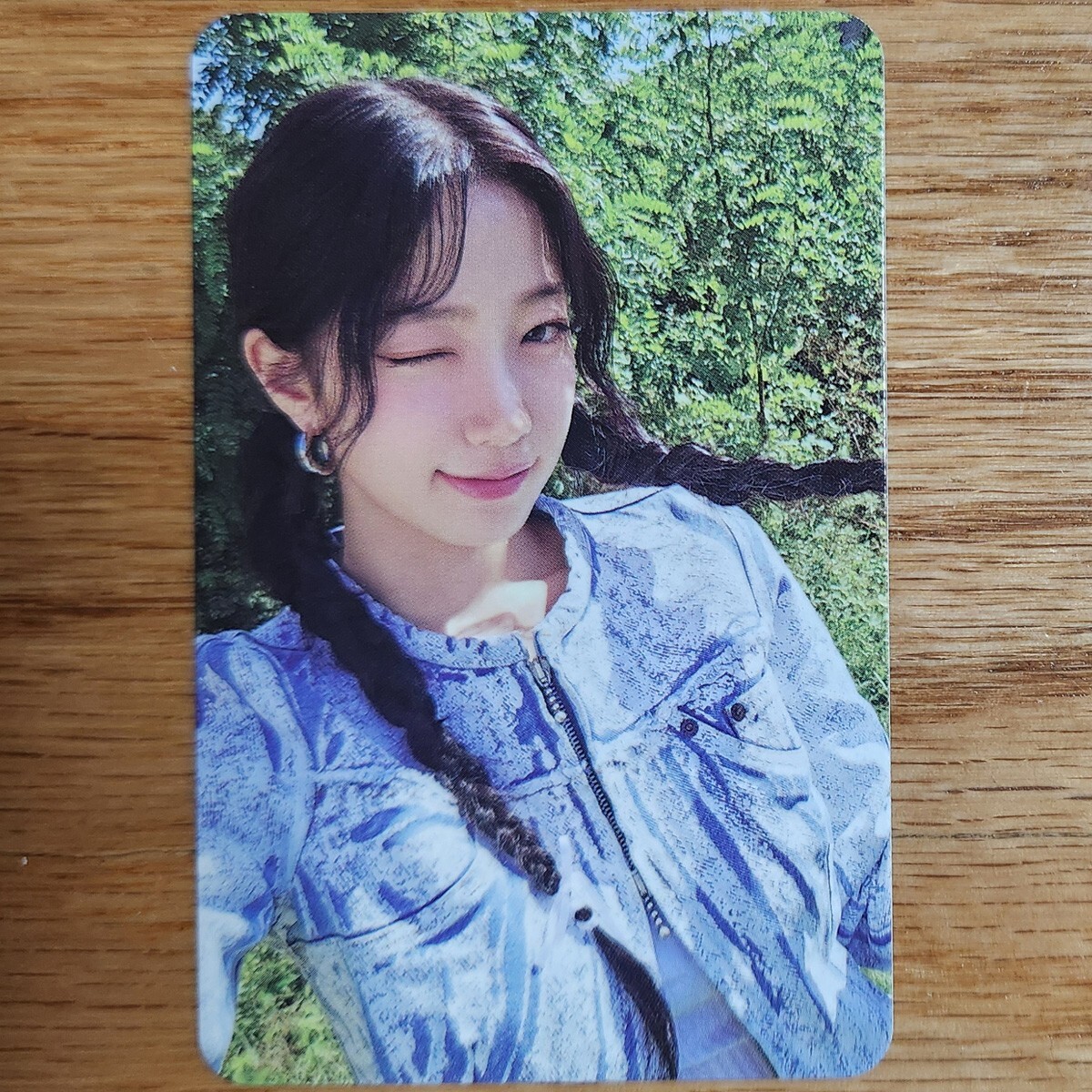Kazuha Official Photocard Le Sserafim 2025 Season's Greeting