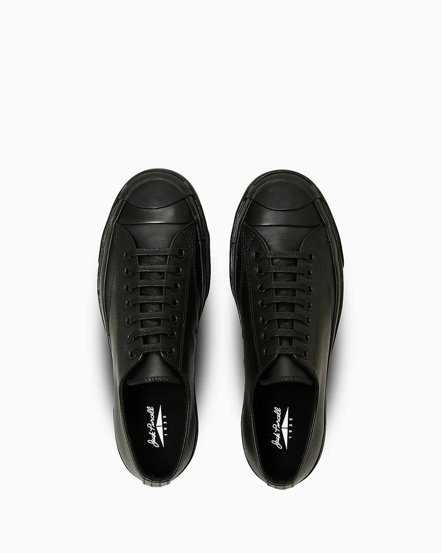 CONVERSE LEATHER JACK PURCELL 1935 33301410 Black Monochrome Men's