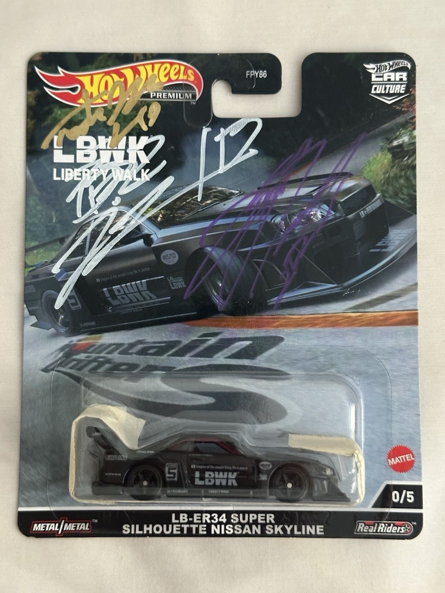 Hot Wheels 2022 Mountain Drifters LB-ER34 Super Silhouette Nissan