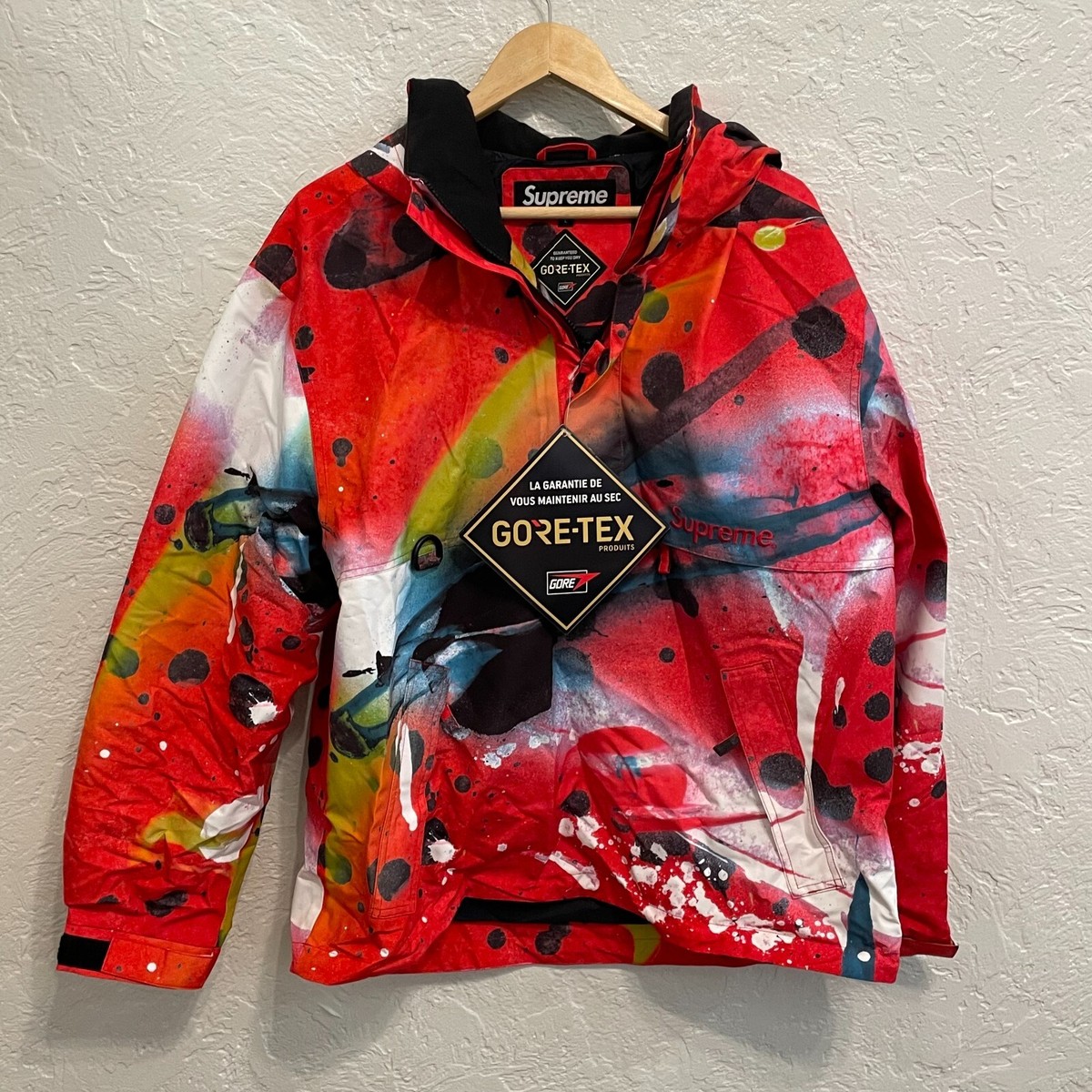 Supreme Gore-Tex Anorak Rammellzee Red SS20 Size Large BRAND NEW
