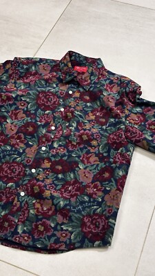FW20 Supreme Digi Floral Corduroy Shirt Size M Medium Button Up