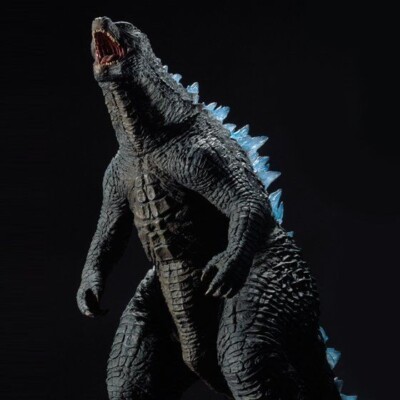 Japan Rare X-Plus Toho 30cm Series Godzilla 2014 Roaring Ric Toy