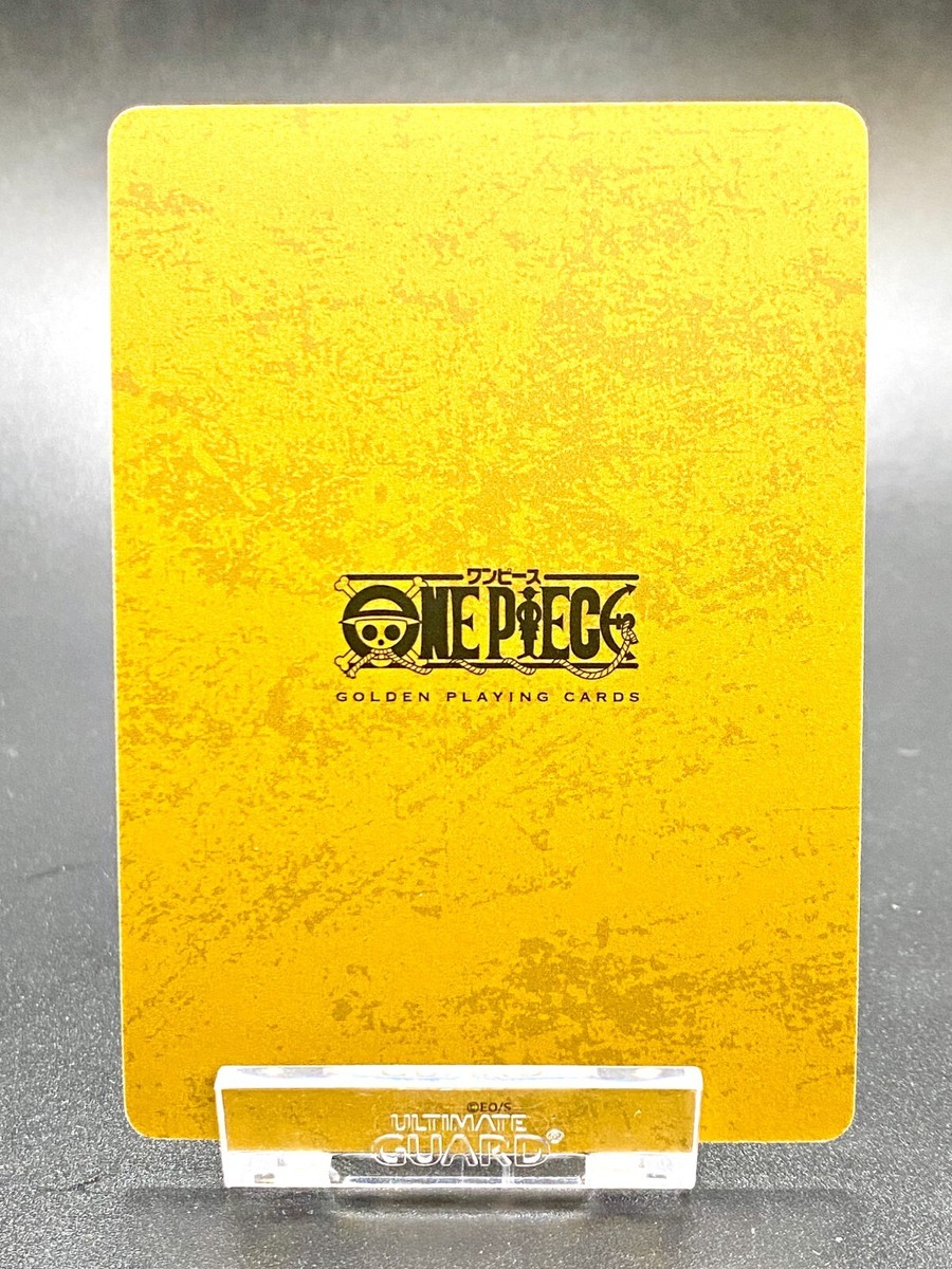 ONE PIECE Golden Playing Cards Nami Wano kuni 2024 Foil Anime
