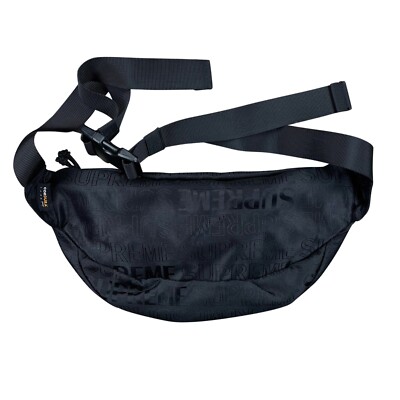 Supreme SS19 Waist Bag Black | eBay