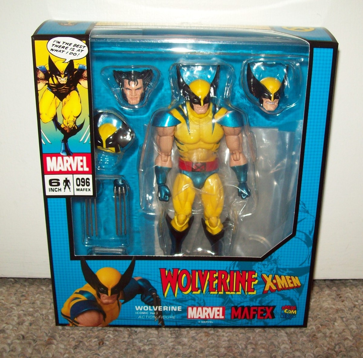 Authentic Wolverine Mafex No.096 Tiger Stripe Reissue 6