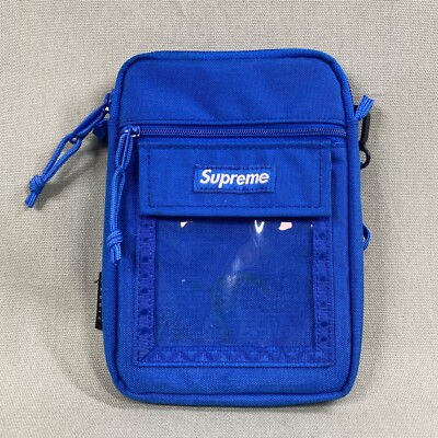 Supreme Cordura Pouch Blue Streetwear Bag Accessory Crossbody