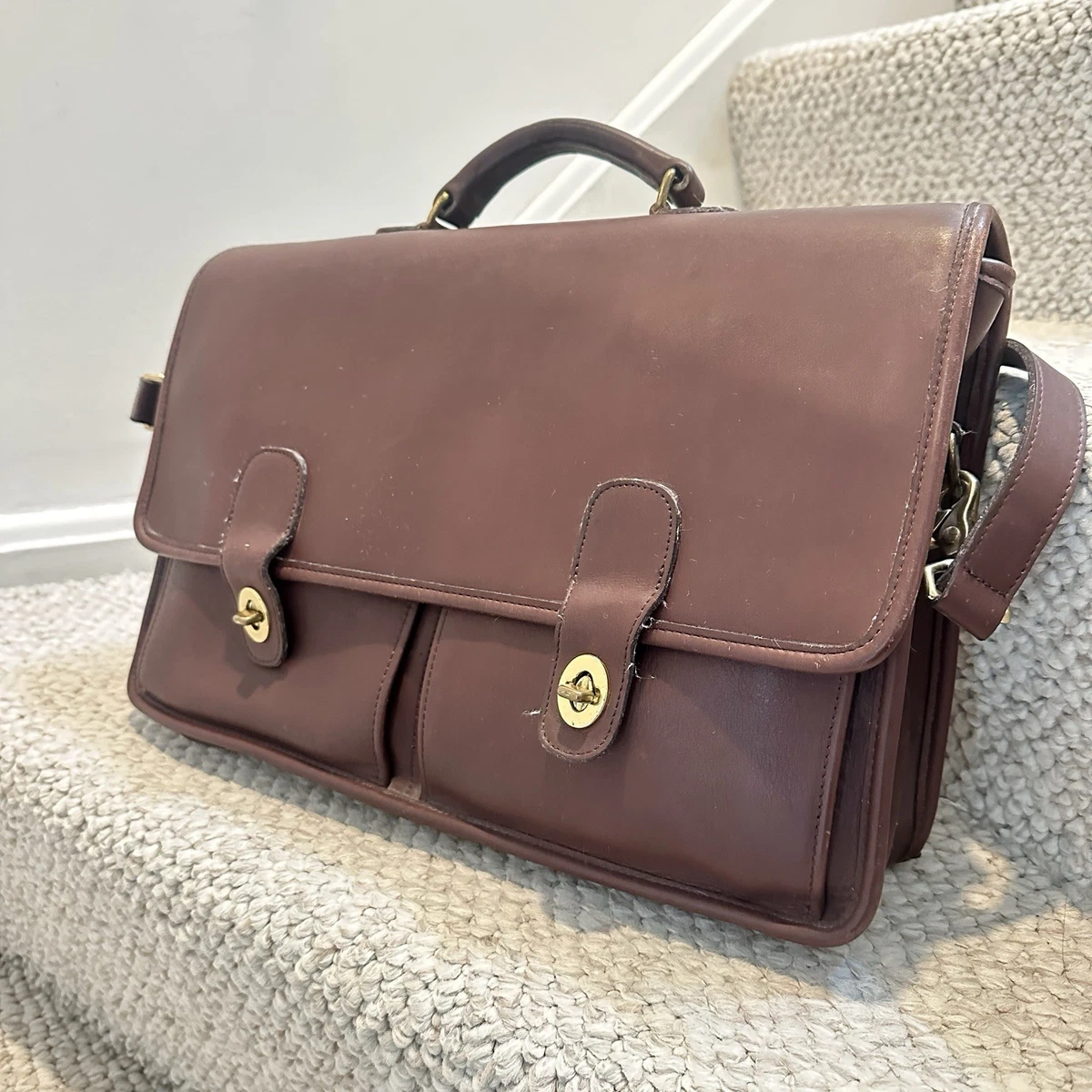 Vintage Coach Briefcase | eBay