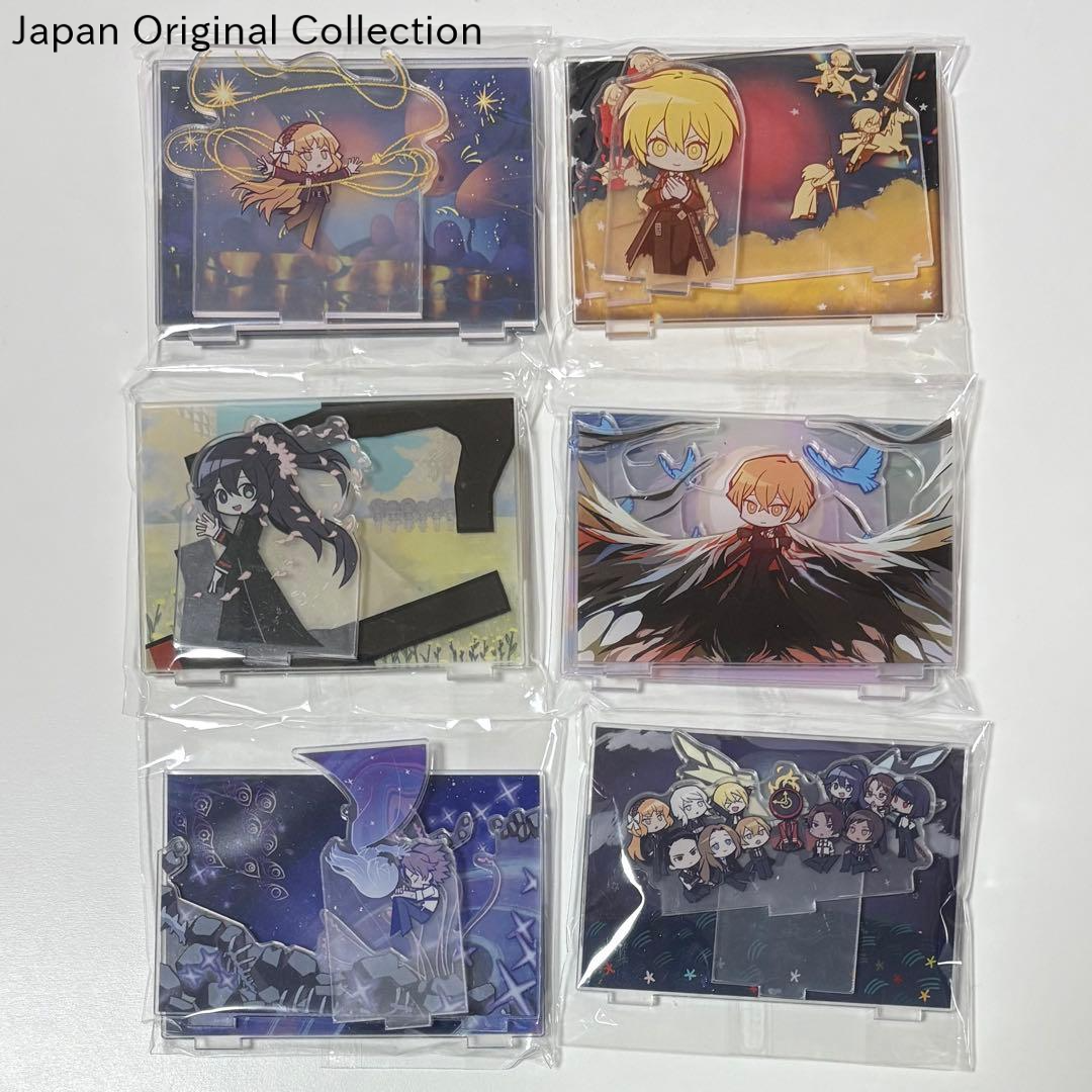 Limbus Company Acrylic Stand Complete Set of 6 Mili Cover Art From