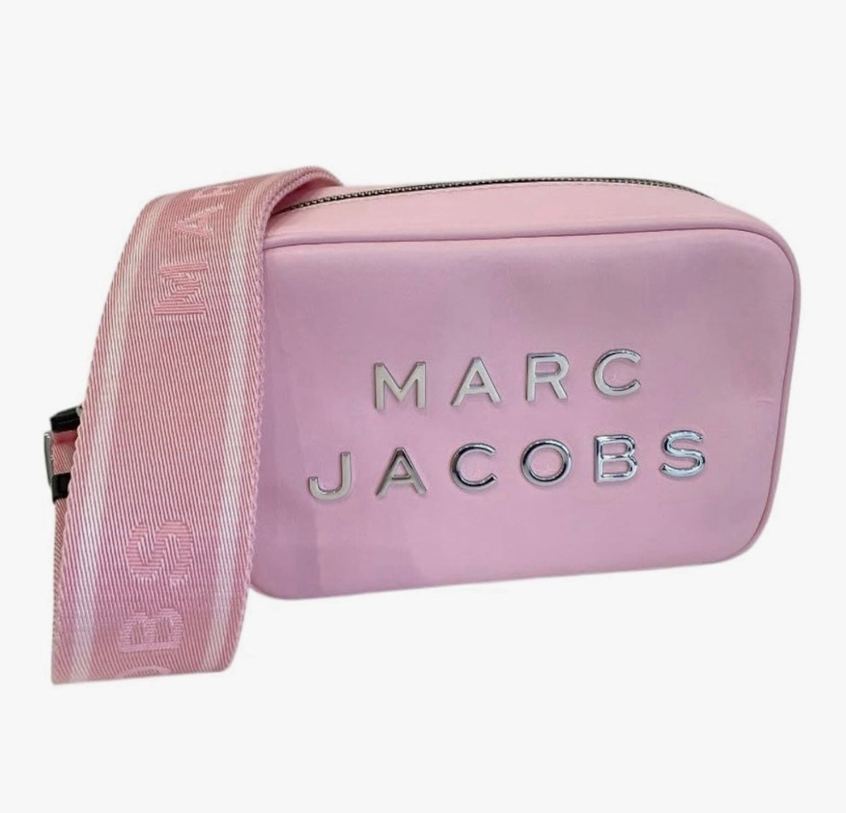 Marc Jacobs The Flash Bubblegum Pink Smooth Leather Camera