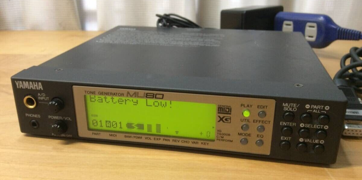 Yamaha MU80 XG Tone Generator Module for sale online | eBay