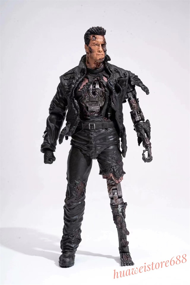 Terminator3 Arnold T850 Action Figure 1/12 7inch Combat Damage Ver