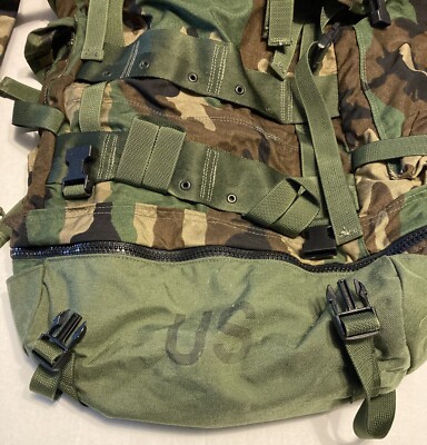 USGI US Army Military Issue Large Field Pack with Patrol Pack | eBay