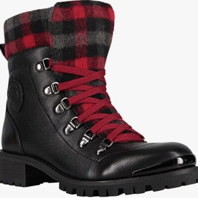 Santana Canada Niko Boot - Women's Black/Plaid, | eBay