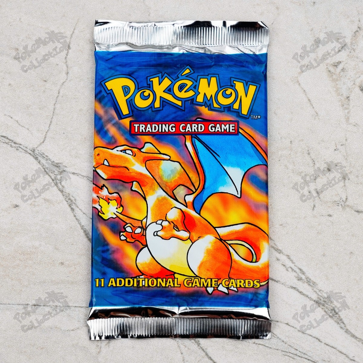 Pokemon Base Set Booster Pack TCG 4th print UK 1999-2000 Light