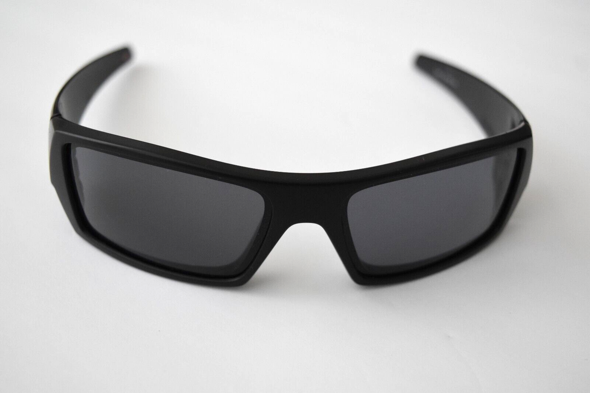 OAKLEY Gascan Matte Black Gray 03-473 60-15-128 Sunglasses | eBay