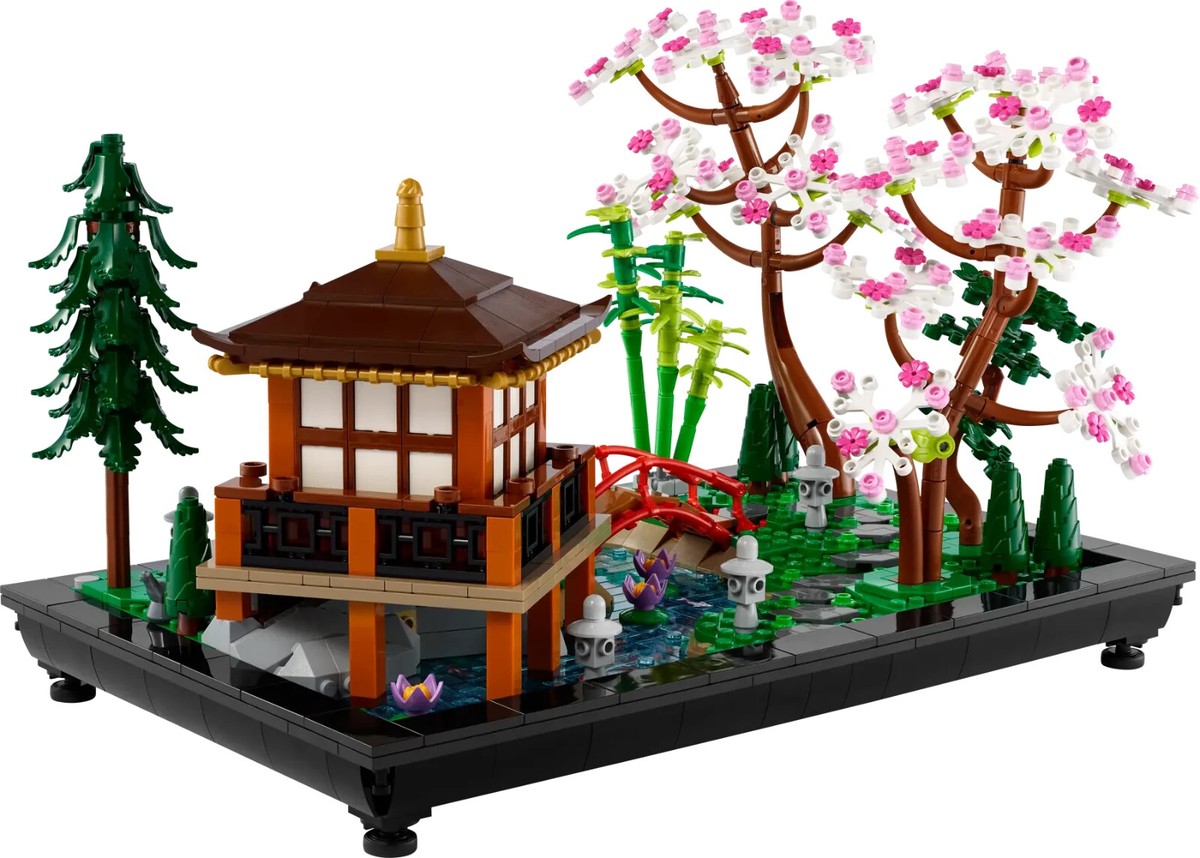 Lego Tranquil Garden 10315 Creator Minifigure Building Set