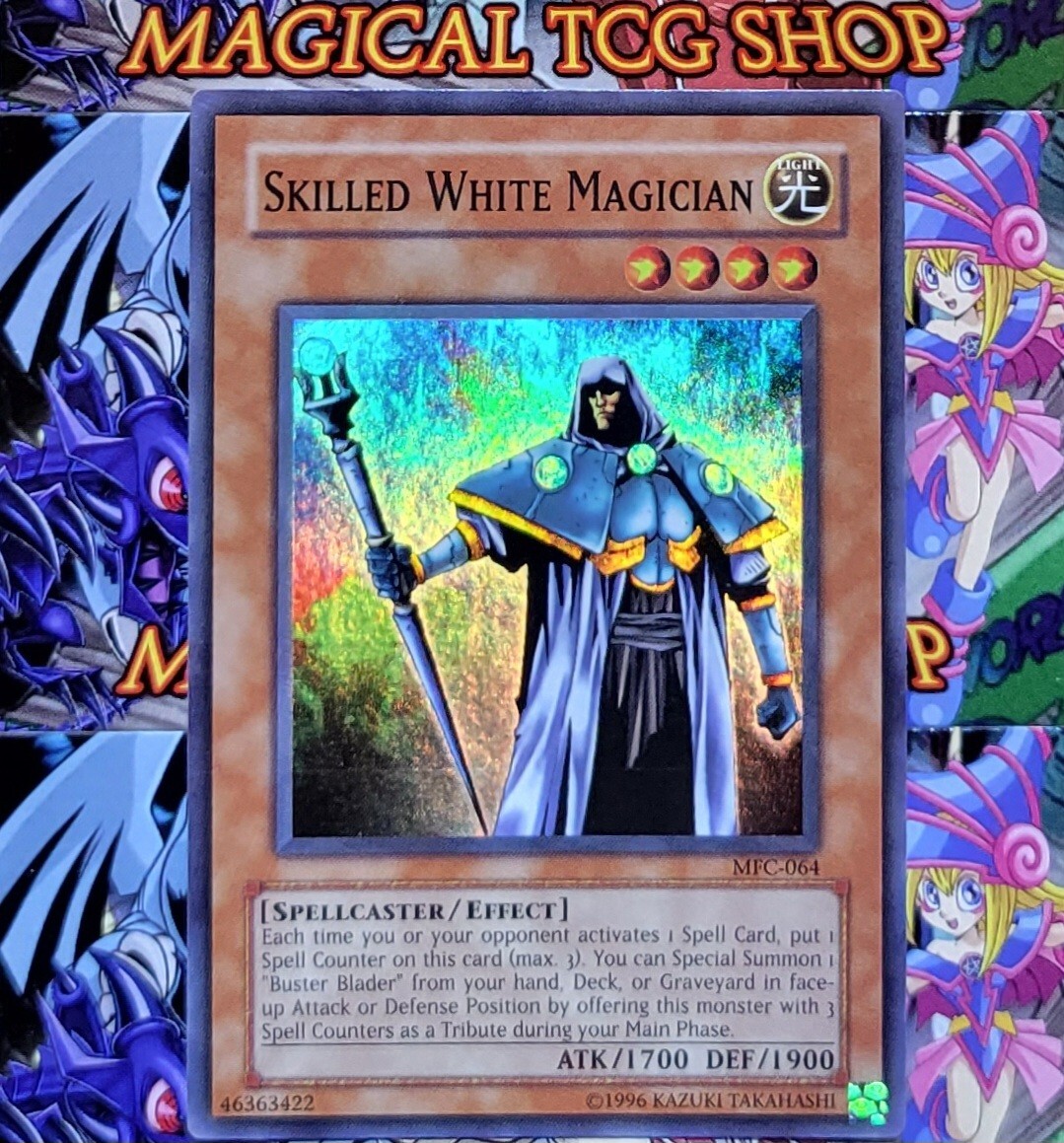 Yugioh Skilled White Magician Magician's Force Super Rare MFC-064