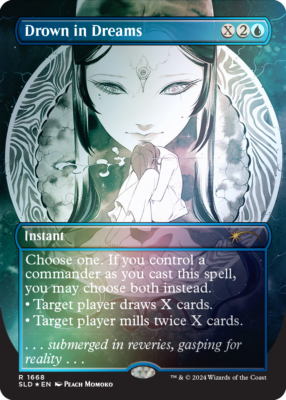 Secret Lair x Featuring Peach Momoko Rainbow Foil English | SLD