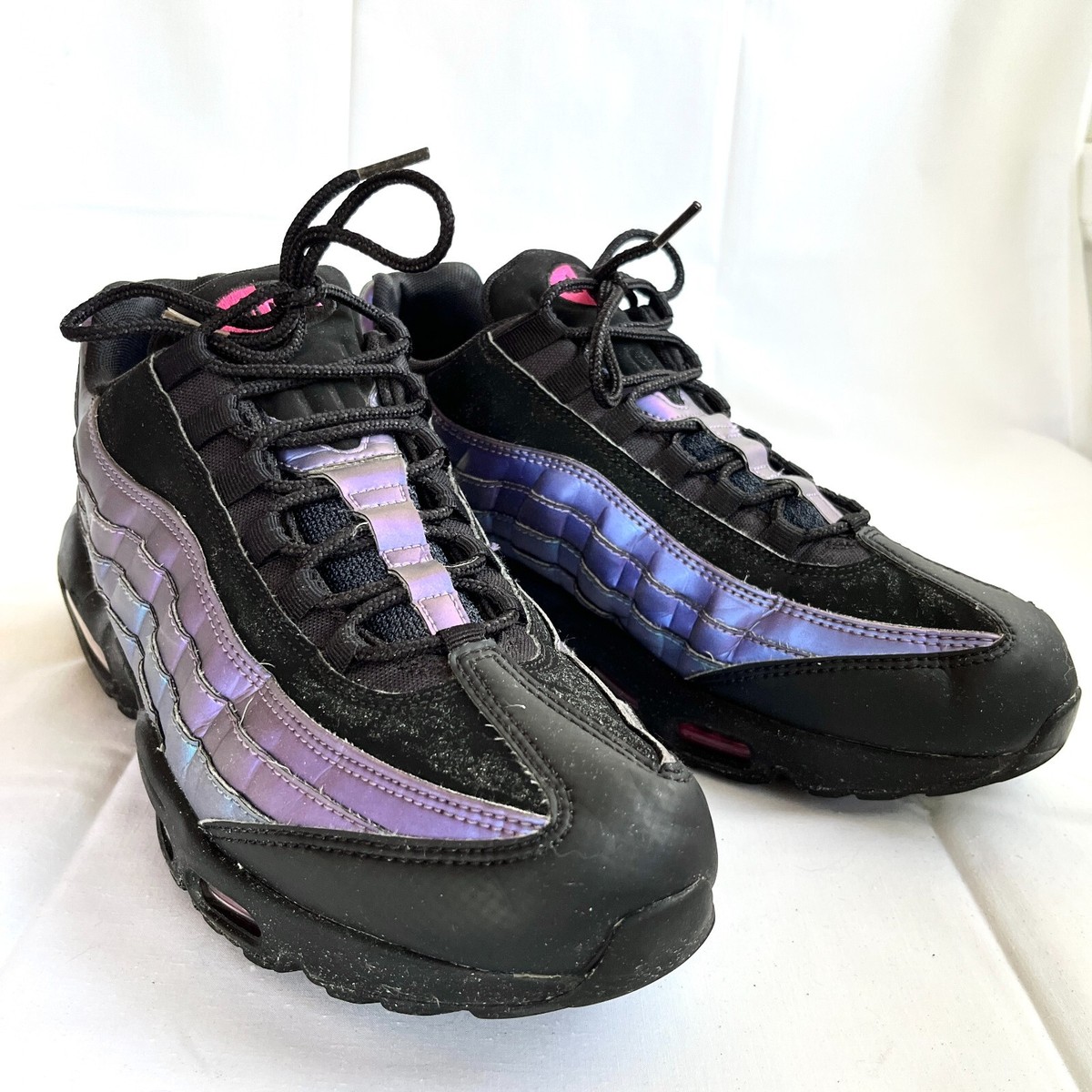 Nike Air Max 95 Mens Size 10.5 Premium Throwback Future Black