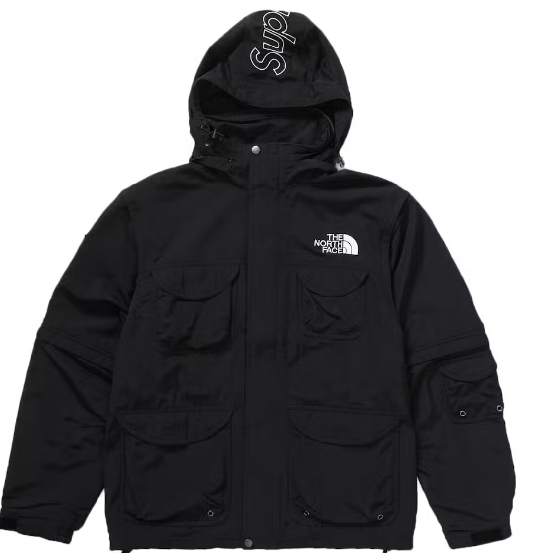 Supreme X The North Face Trekking Convertible Jacket Vest Black
